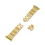 Unisex Strata Stripe Metal Watch Band