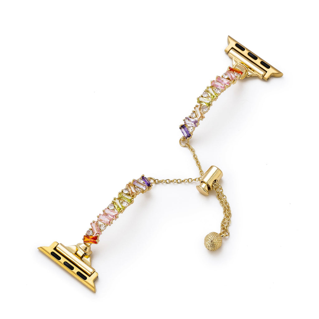 Gemstone Radiance Copper Watch Band for Apple Watch
