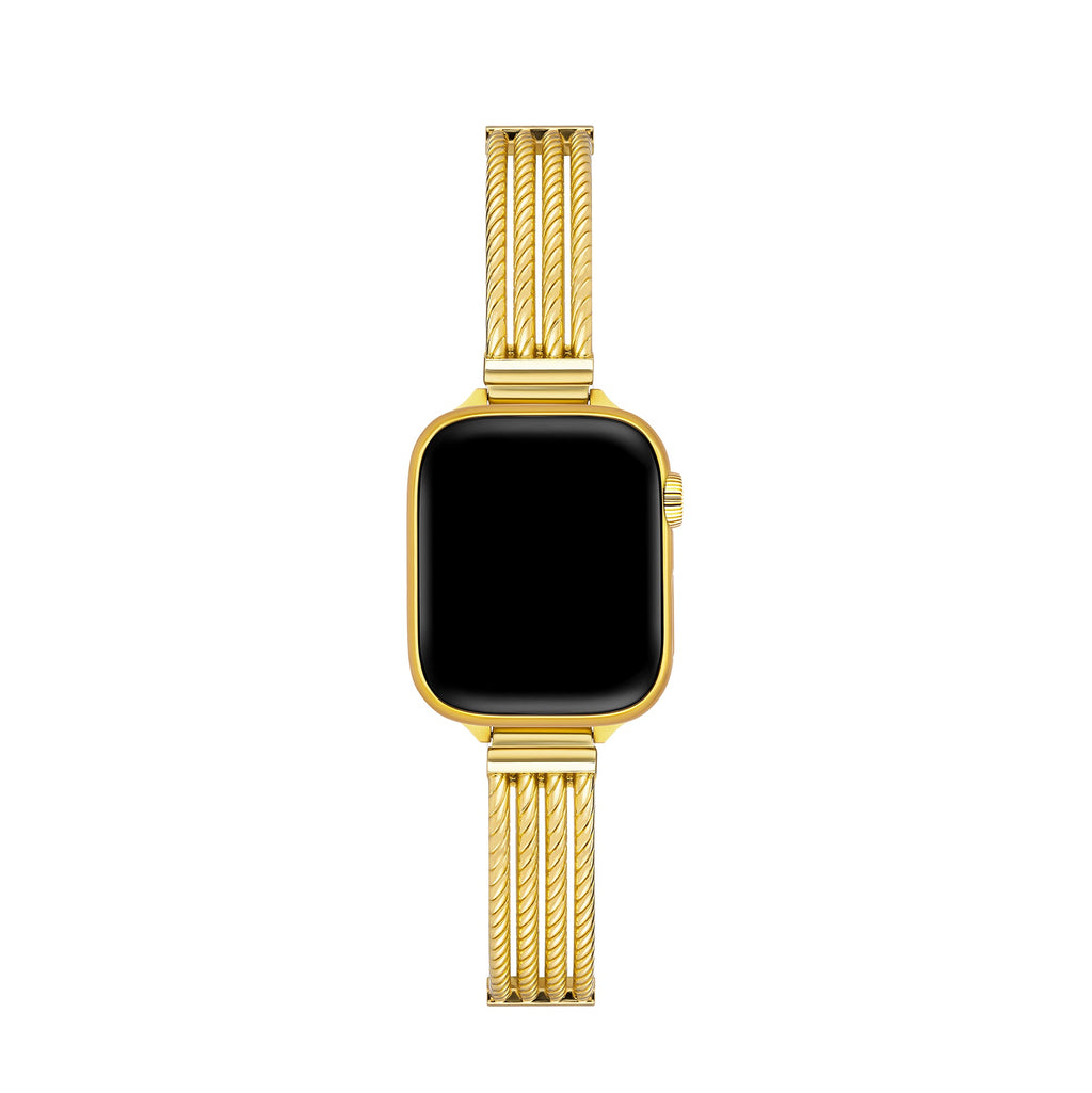 Sculpted Beam Metal Watch Band for Apple Watch
