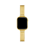 Sculpted Beam Metal Watch Band for Apple Watch