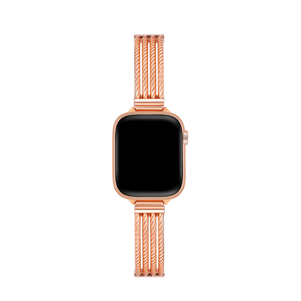 Sculpted Beam Metal Watch Band for Apple Watch
