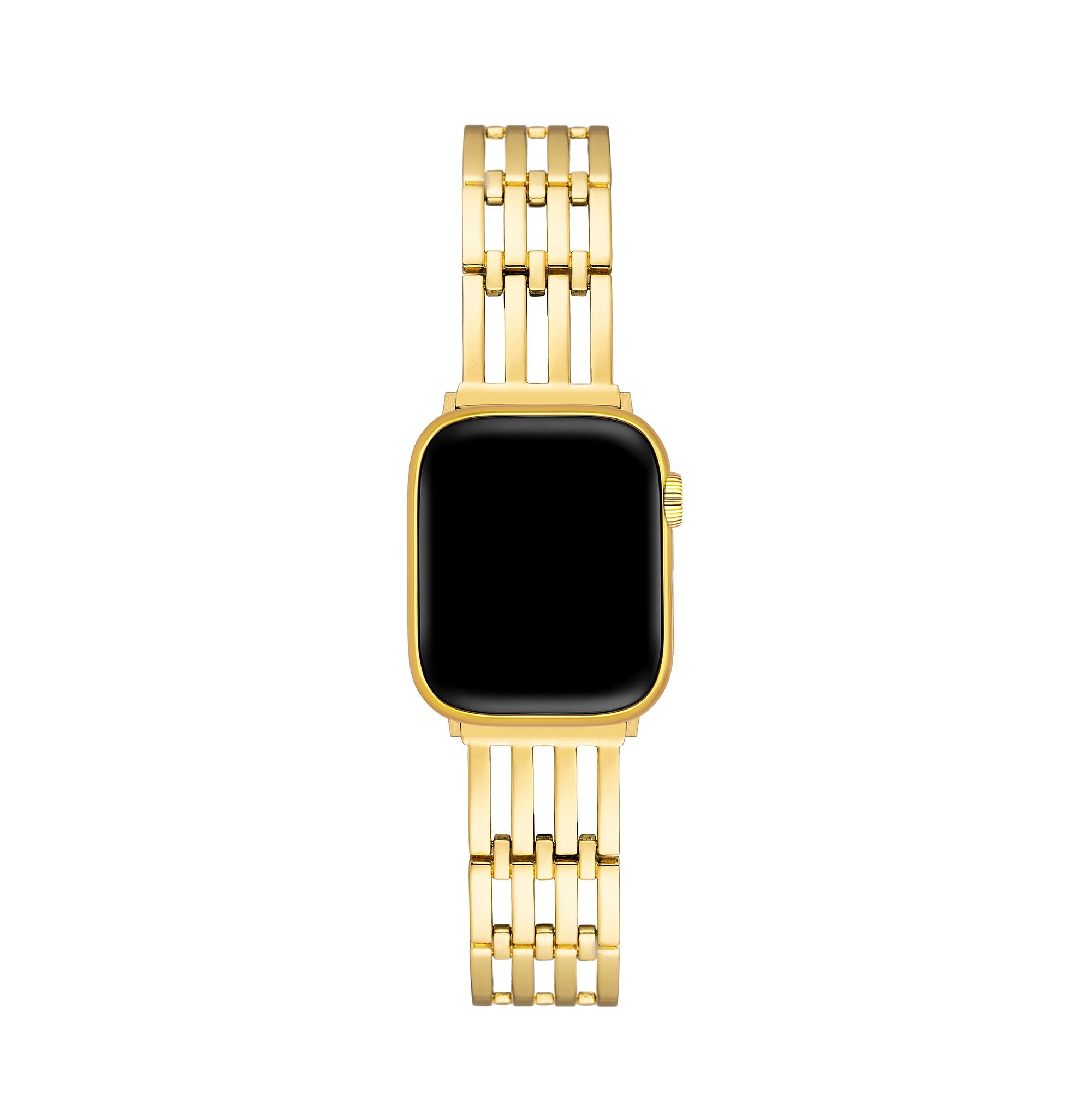 Unisex Strata Stripe Metal Watch Band