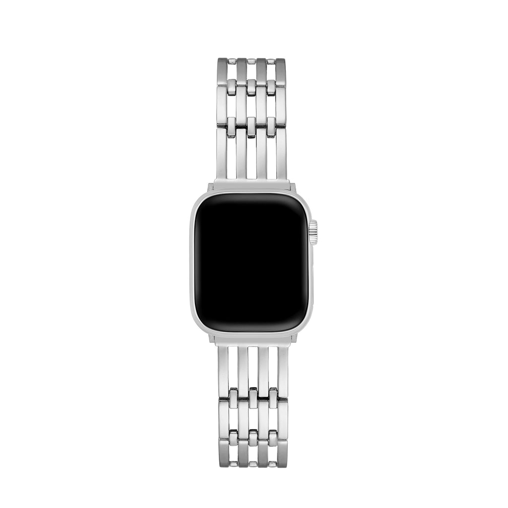 Unisex Strata Stripe Metal Watch Band