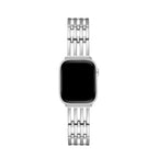 Unisex Strata Stripe Metal Watch Band