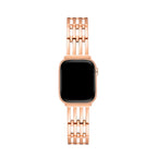 Unisex Strata Stripe Metal Watch Band