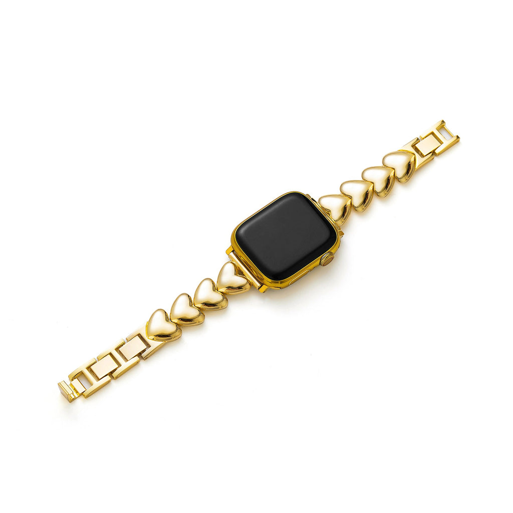 Polished Love Metal Watch Band for Apple Watch