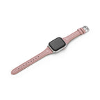 Heart Stitched Leather Watch Band for Apple Watch