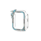 Butterfly Rhinestone Half-wrapped Watch Case
