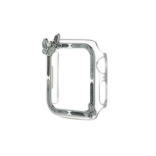 Butterfly Rhinestone Half-wrapped Watch Case