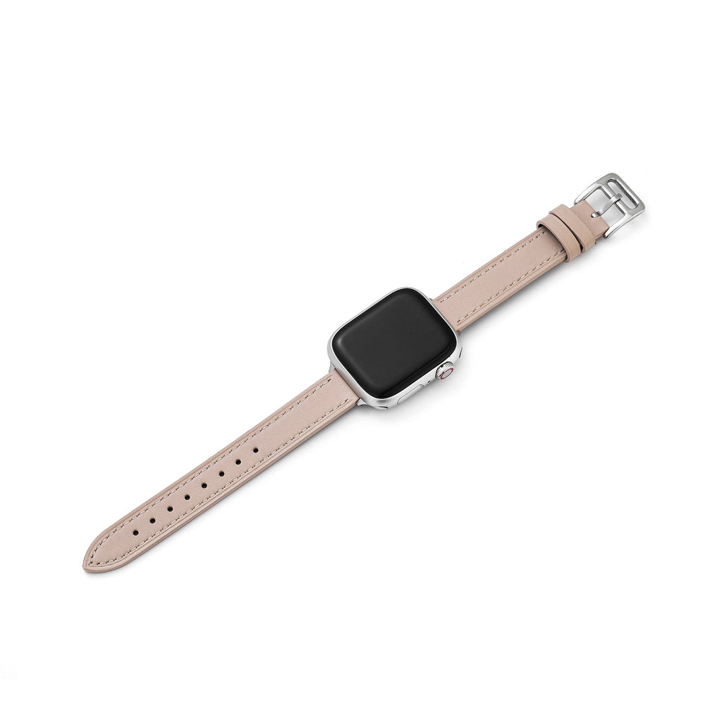 Slim Genuine Leather Watch Band