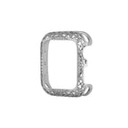 Rhinestone Filigree Half-Wrapped Watch Case