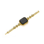 Zircon Petals Copper Watch Band