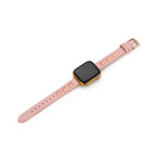 Chic Rivet-Studded Leather Watch Band for Apple Watch