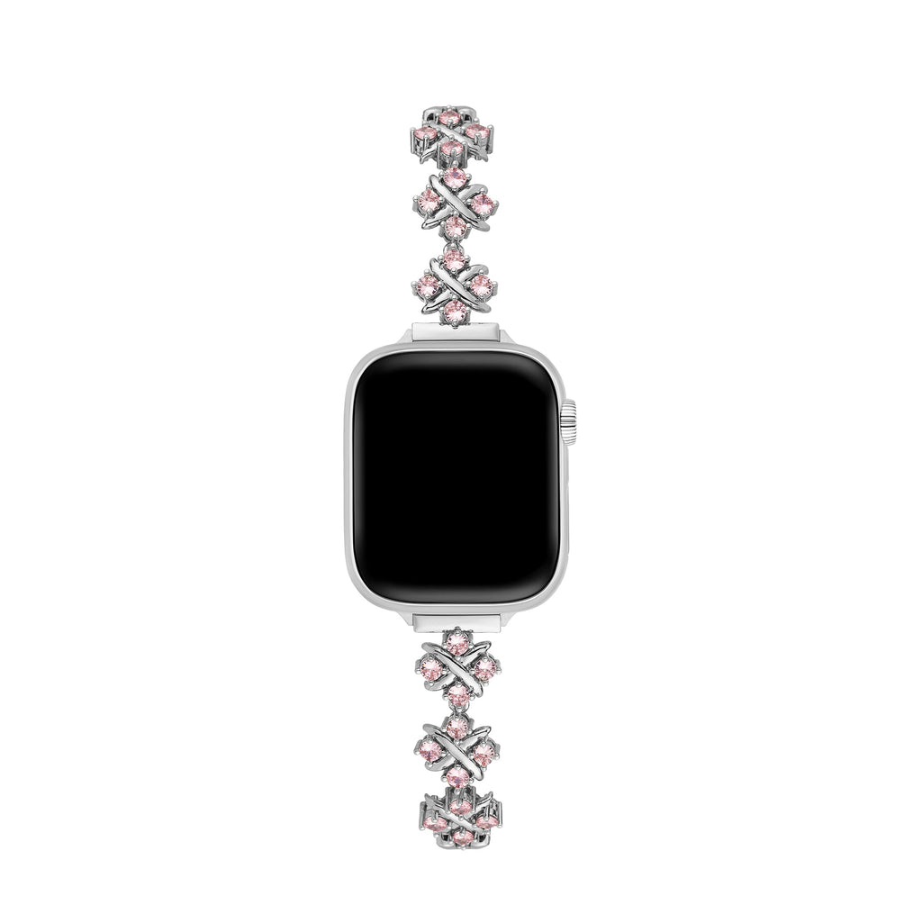 Zircon Petals Copper Watch Band