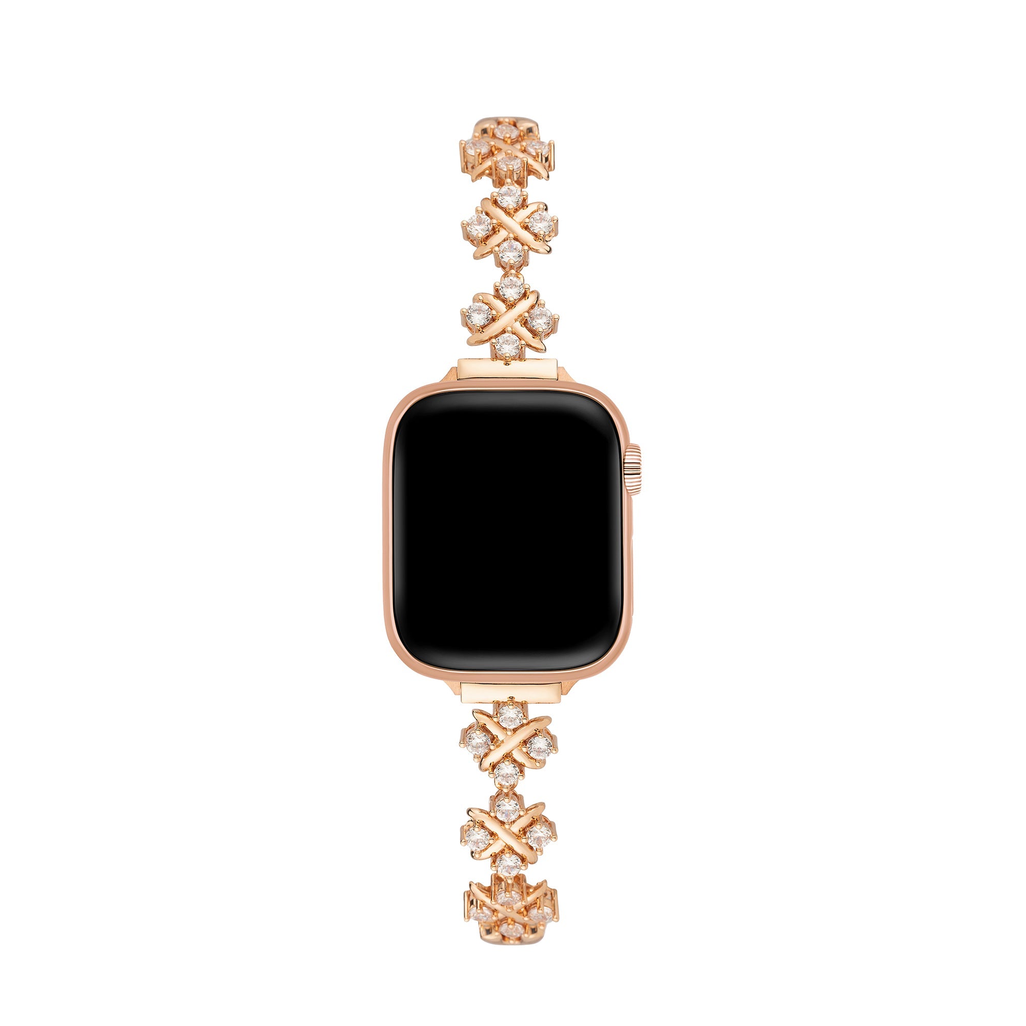 Zircon Petals Copper Watch Band