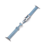 Quilted Leather Watch Band for Apple Watch