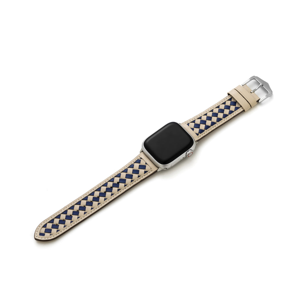 Braided Leather Watch Band for Apple Watch