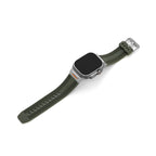 Men's Textured Silicone Watch Band