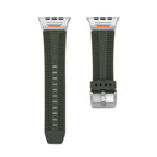 Men's Textured Silicone Watch Band