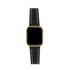Unisex Stitching Leather Watch Band for Apple Watch