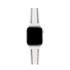 Unisex Stitching Leather Watch Band for Apple Watch