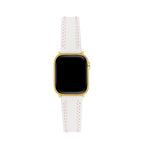 Unisex Stitching Leather Watch Band for Apple Watch