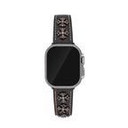 Unisex Cross Leather Watch Band for Apple Watch
