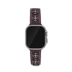 Unisex Cross Leather Watch Band for Apple Watch
