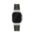 Men's Textured Silicone Watch Band