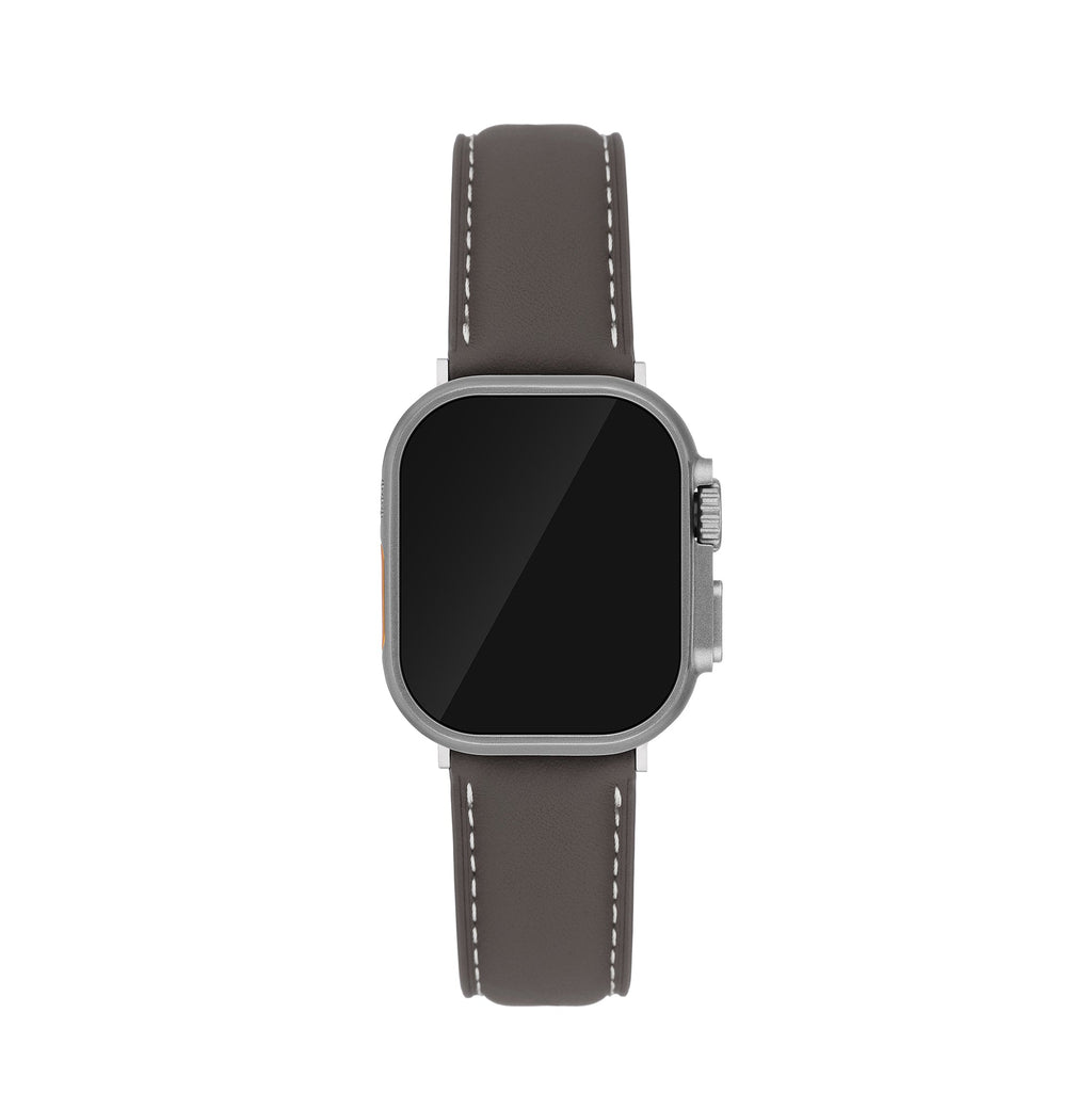 Unisex Basic Leather Watch Band for Apple Watch
