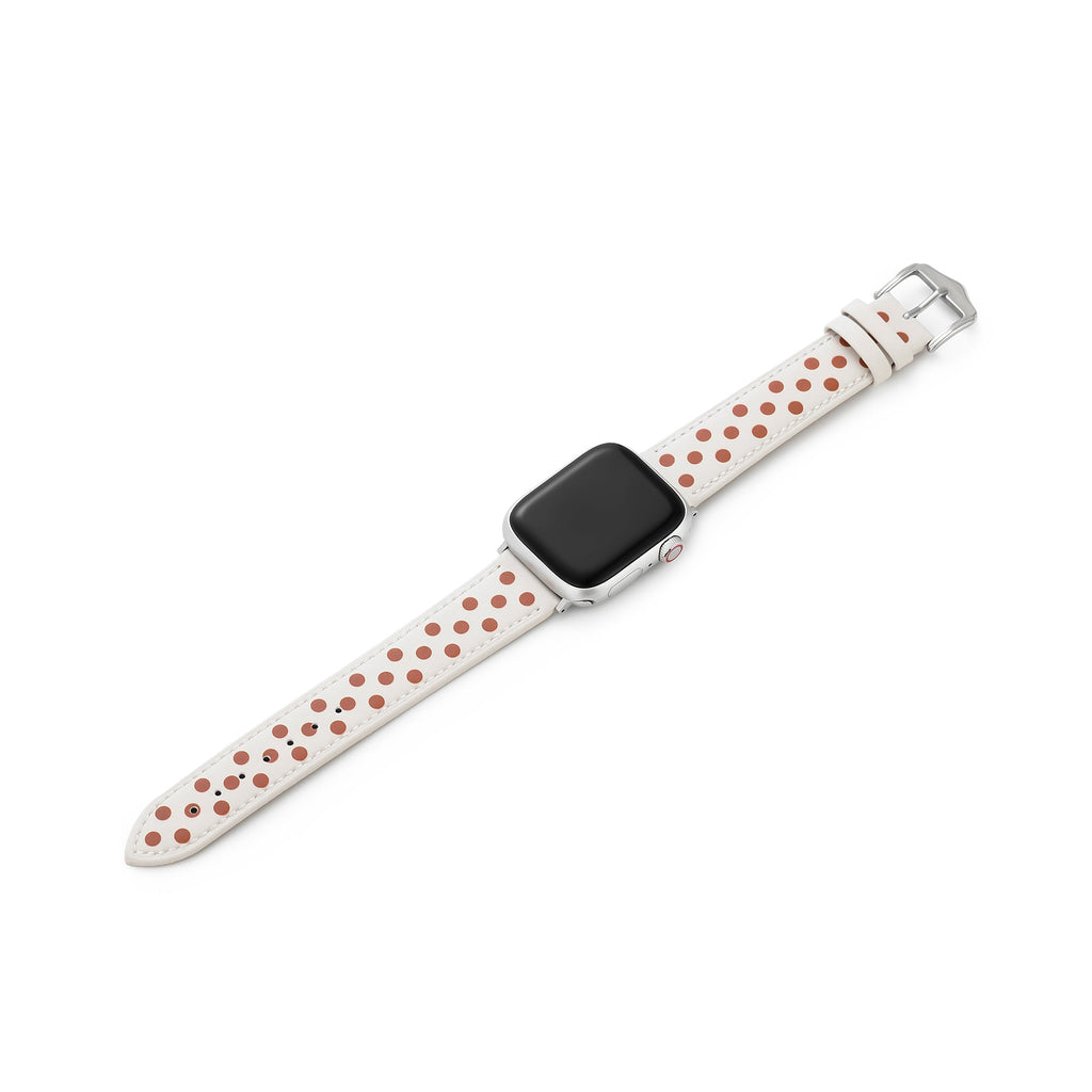 Polka Dot Leather Watch Band for Apple Watch