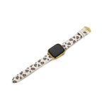 Leopard Print Leather Watch Band for Apple Watch