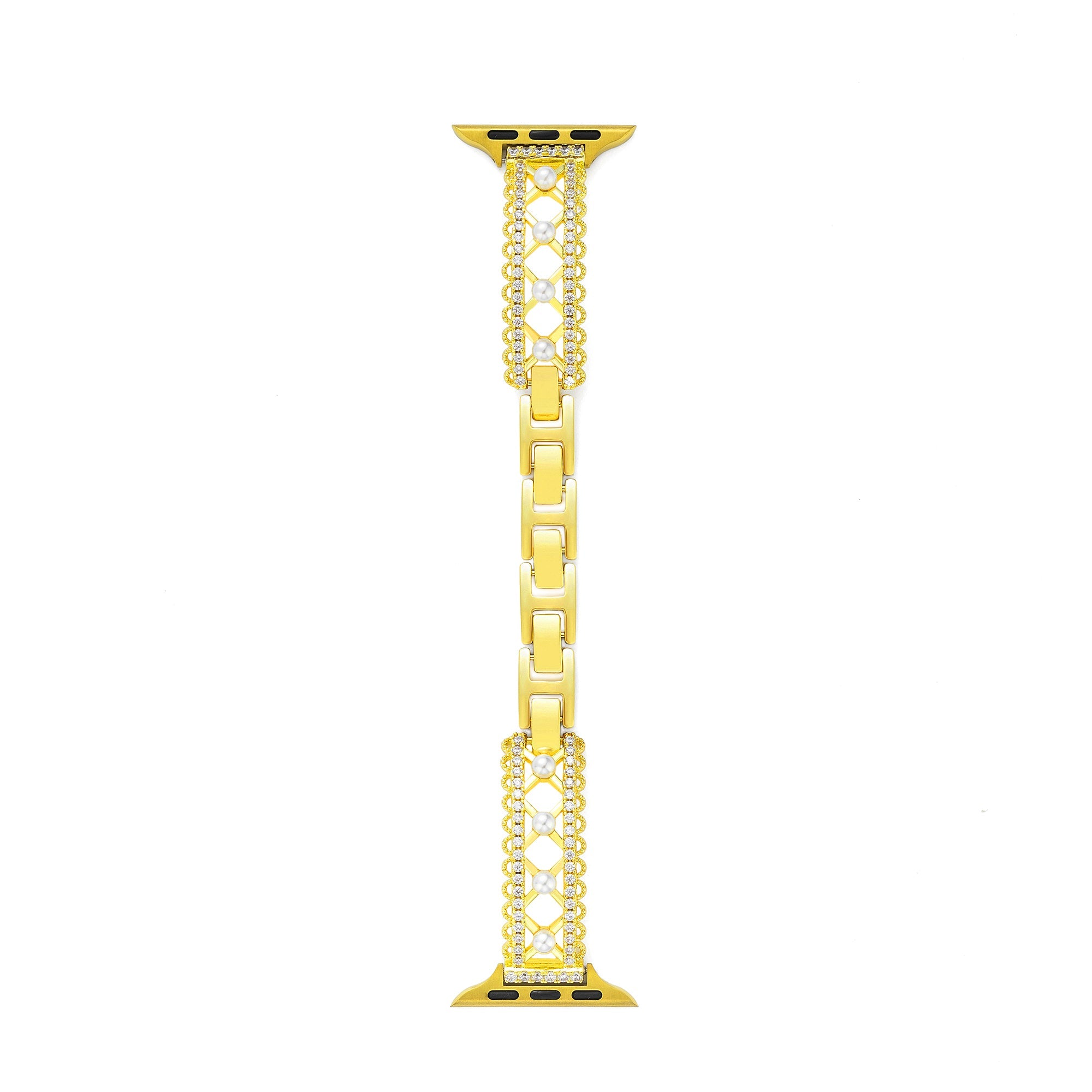 Lace-Inspired Pearl Watch Band for Apple Watch