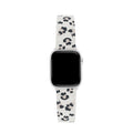 Leopard Print Leather Watch Band for Apple Watch