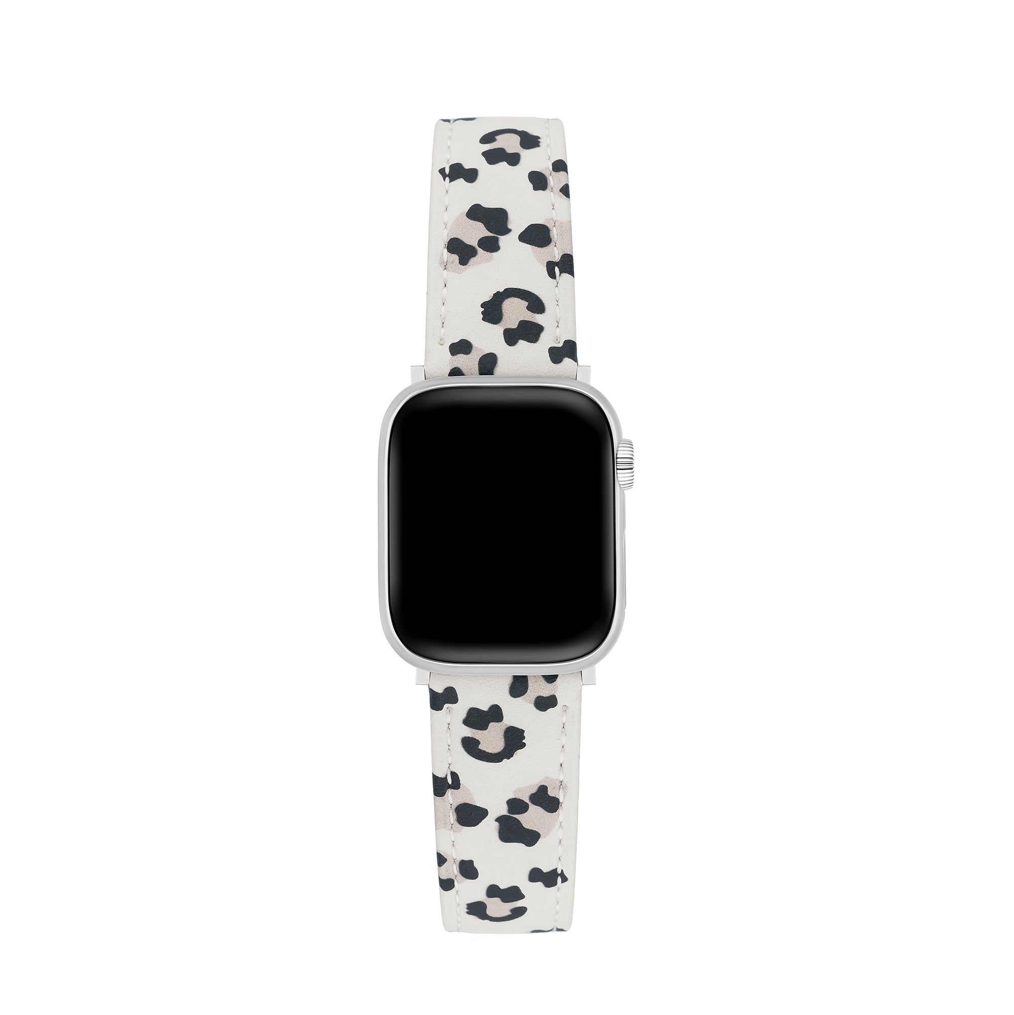 Leopard Print Leather Watch Band for Apple Watch