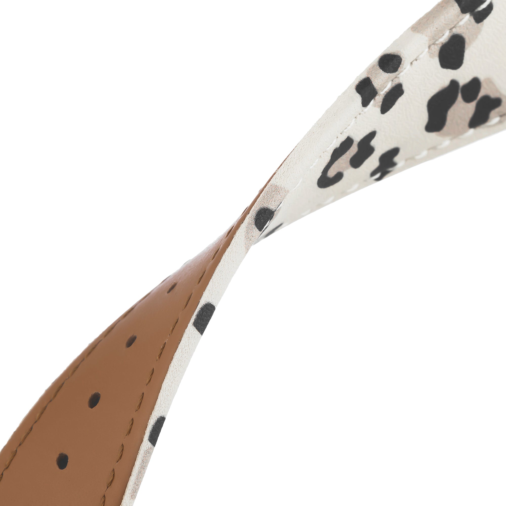 Leopard Print Leather Watch Band for Apple Watch