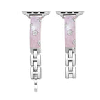Floral Metal Watch Band for Apple Watch