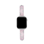 Floral Metal Watch Band for Apple Watch