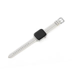 Women's Stitched Leather Watch Band for Apple Watch