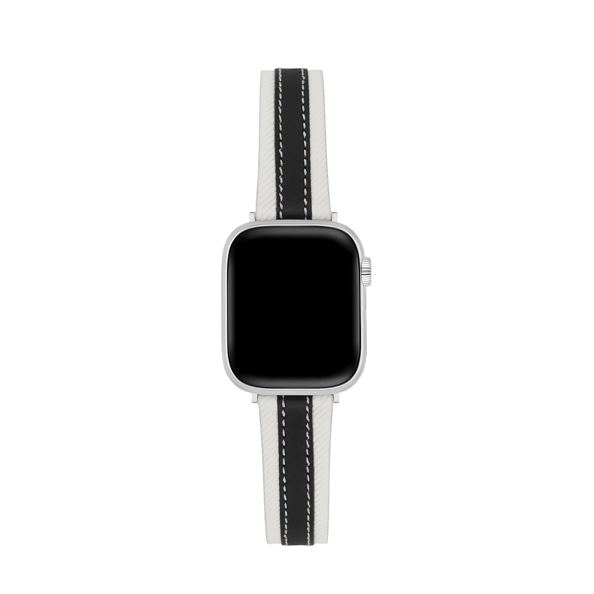 Women's Stitched Leather Watch Band for Apple Watch