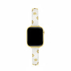 Floral Metal Watch Band for Apple Watch
