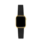 Textured Leather Watch Band for Apple Watch