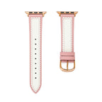 Scalloped Leather Watch Band for Apple Watch