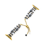 Harmonic Natural Stone Beaded Watch Band for Apple Watch