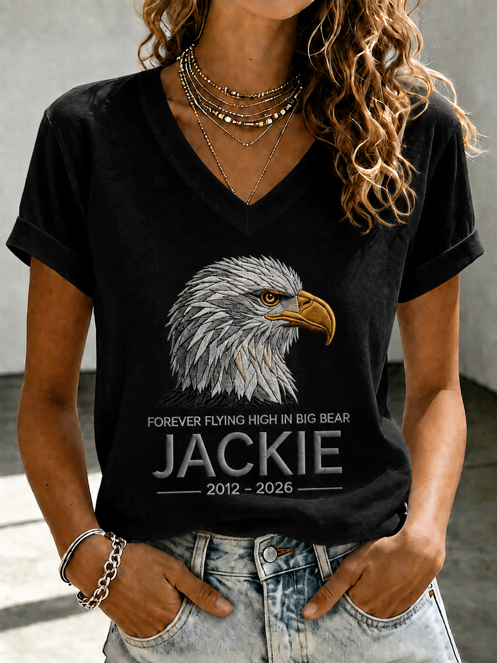 Women's Fly Free Jackie Print T-shirt