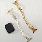 Sparkling Braided Metal Watch Band for Apple Watch