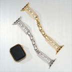 Lace-Inspired Pearl Watch Band for Apple Watch