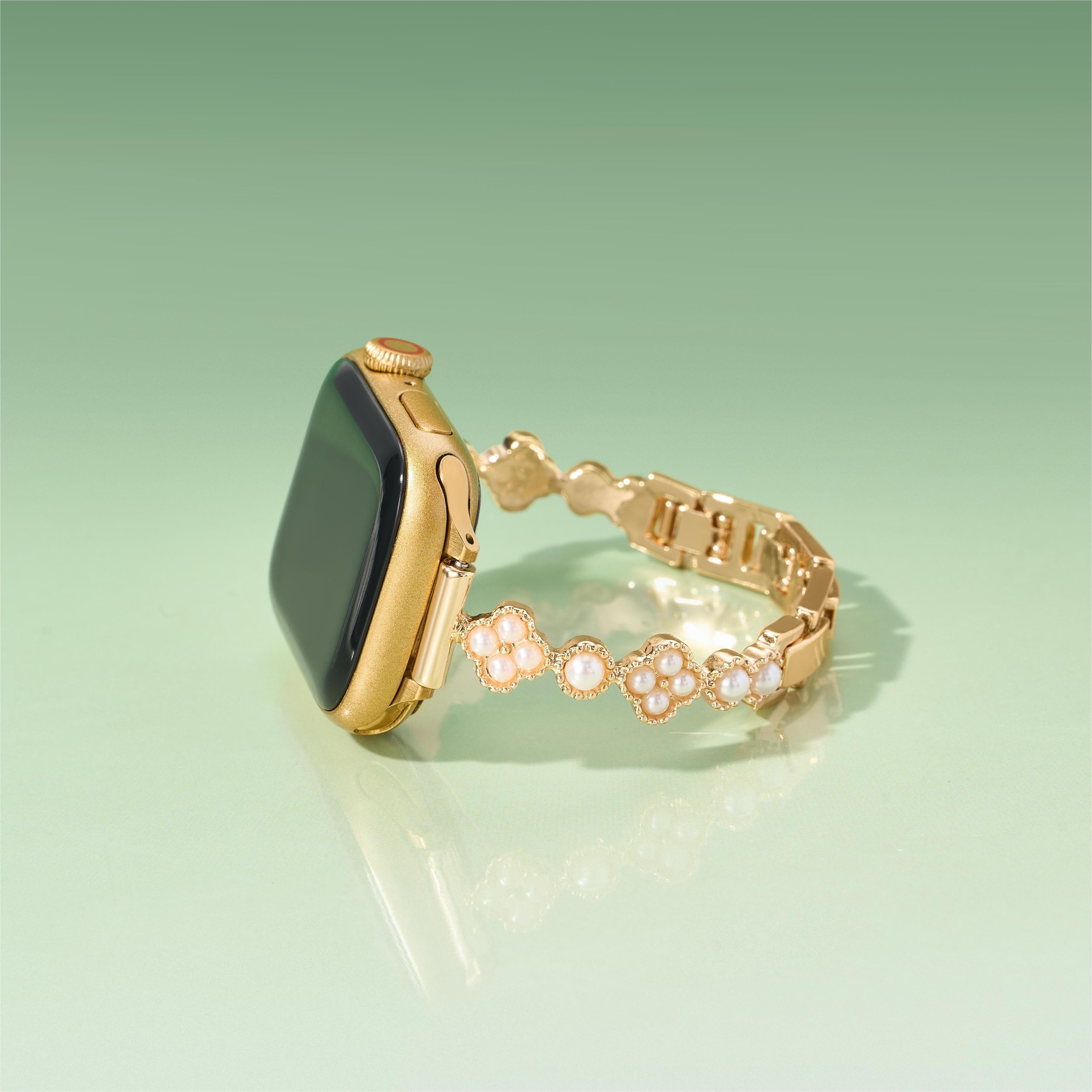 Pearl Floral Watch Band for Apple Watch
