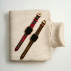 Festive Tartan Watch Band for Apple Watch