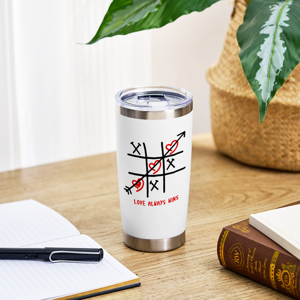 Love Always Wins Christian 20OZ Tumbler